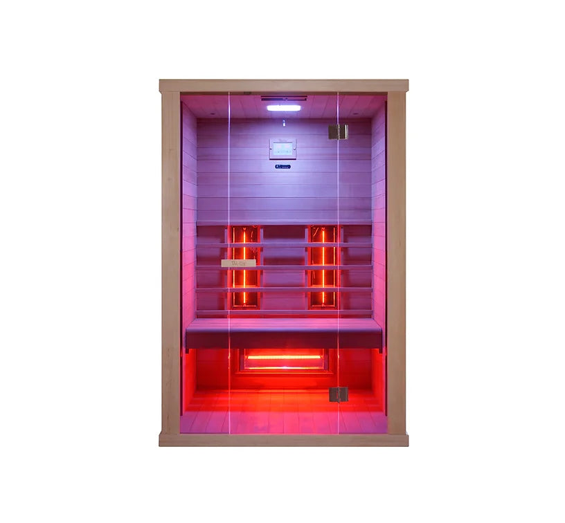 Wellis Solaris hemlock sauna