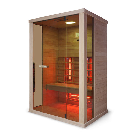 Wellis Solaris hemlock sauna